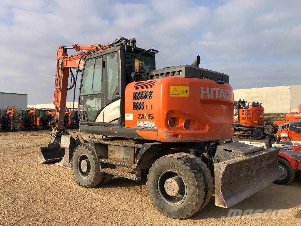 Hitachi ZX145W-6 حفارات بعجل