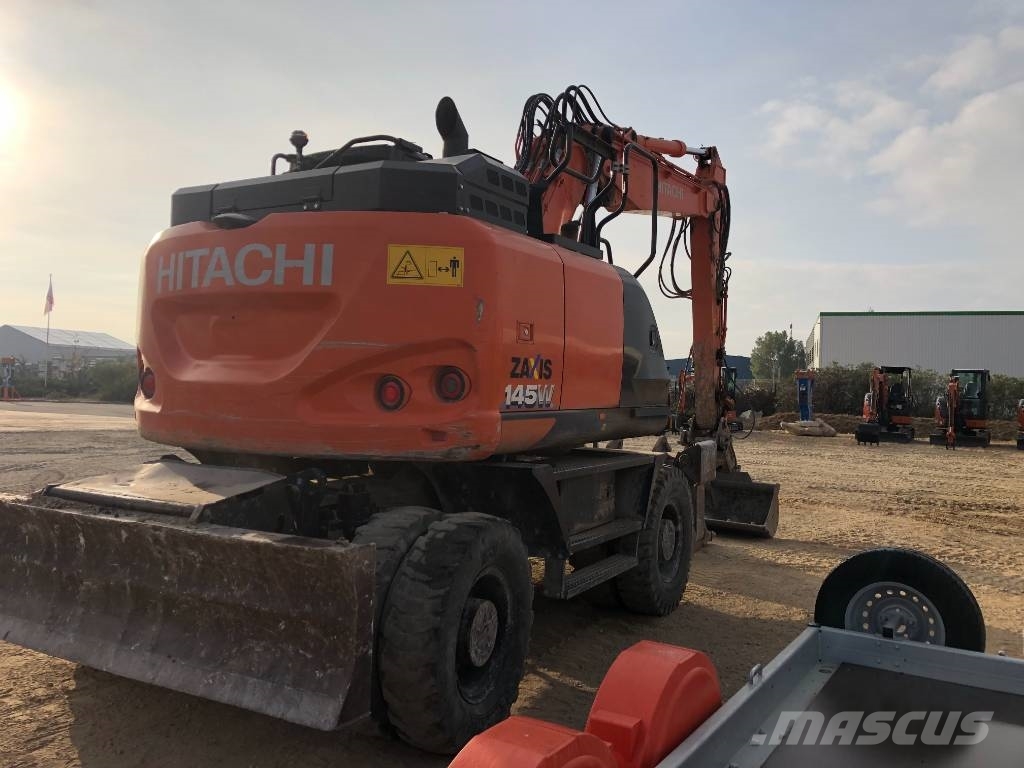 Hitachi ZX145W-6 حفارات بعجل