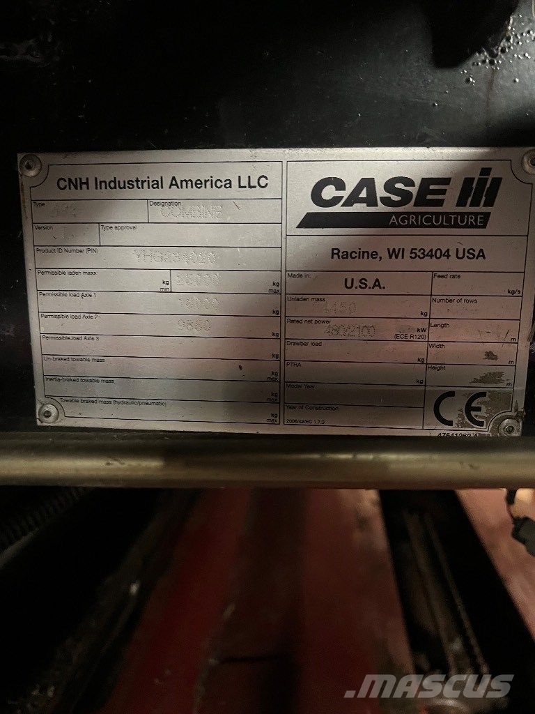 Case IH 9240 afs Kombajni