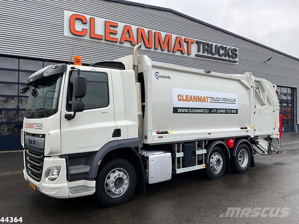 DAF FAG CF 300 Euro 6 Geesink 20m³ Waste trucks