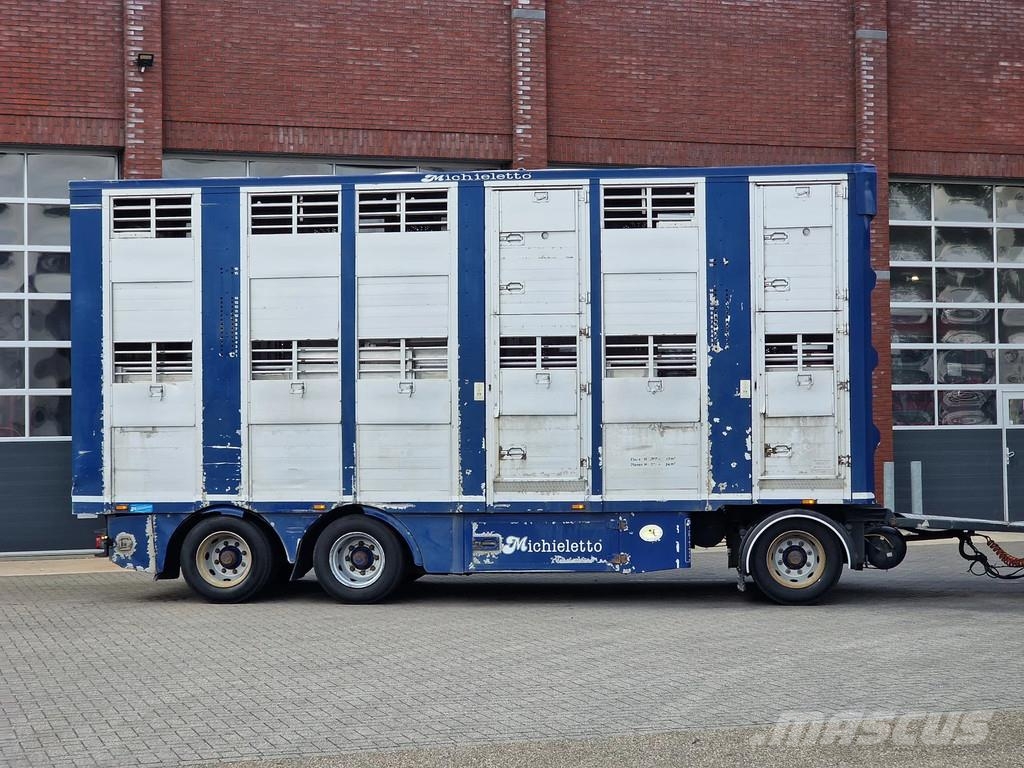 Volvo FH 13.420 6x2 - 1 deck livestock + 2 deck Michiele Tovornjaki za prevoz živine