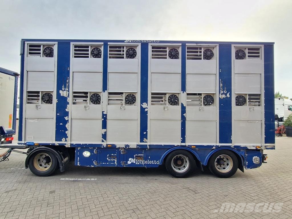 Volvo FH 13.420 6x2 - 1 deck livestock + 2 deck Michiele Tovornjaki za prevoz živine