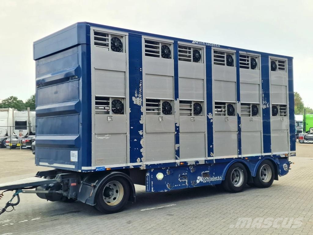 Volvo FH 13.420 6x2 - 1 deck livestock + 2 deck Michiele Tovornjaki za prevoz živine