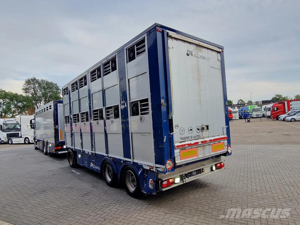 Volvo FH 13.420 6x2 - 1 deck livestock + 2 deck Michiele Tovornjaki za prevoz živine