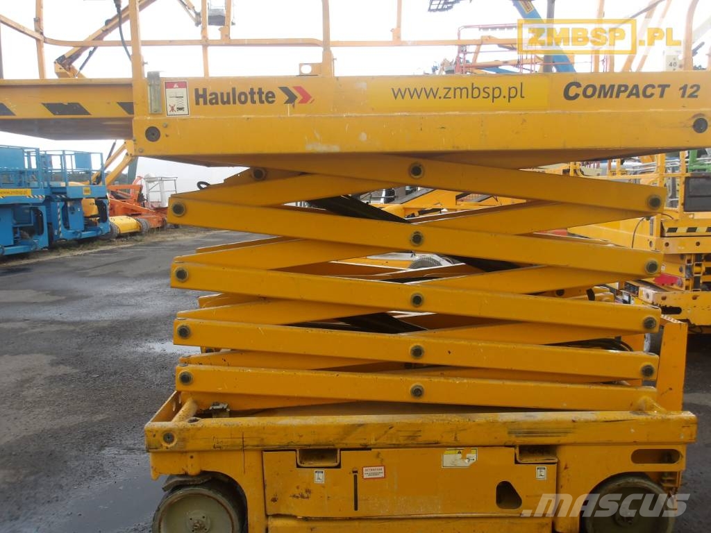 Haulotte Compact 12 Šķerveida pacēlāji