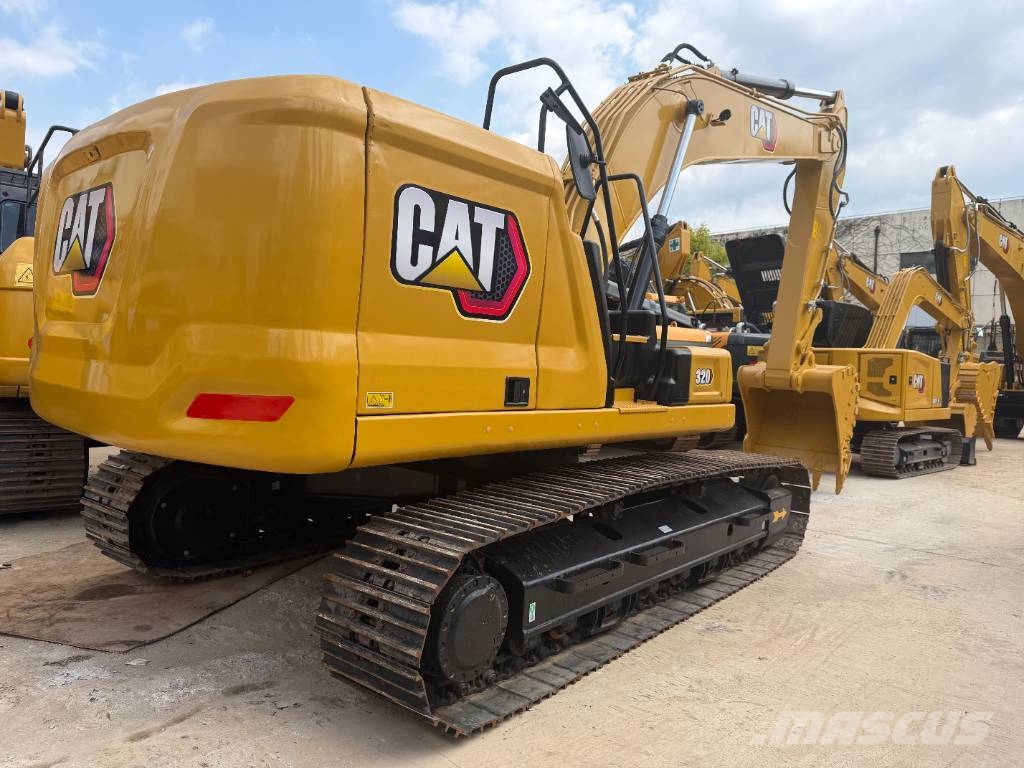 CAT 320  3000  units excavators in stock Kāpurķēžu ekskavatori