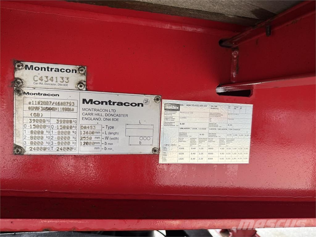 Montracon F3AS Pokkalavetti Low loader-semi-trailers