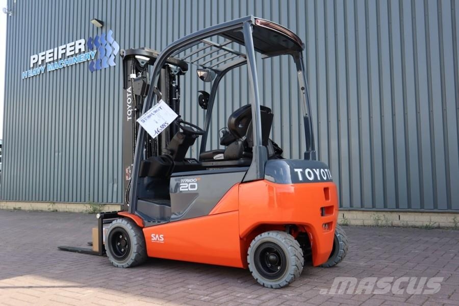 Toyota 8FBM20T Valid inspection, *Guarantee! Electric, 47 Dizelski viljuškari