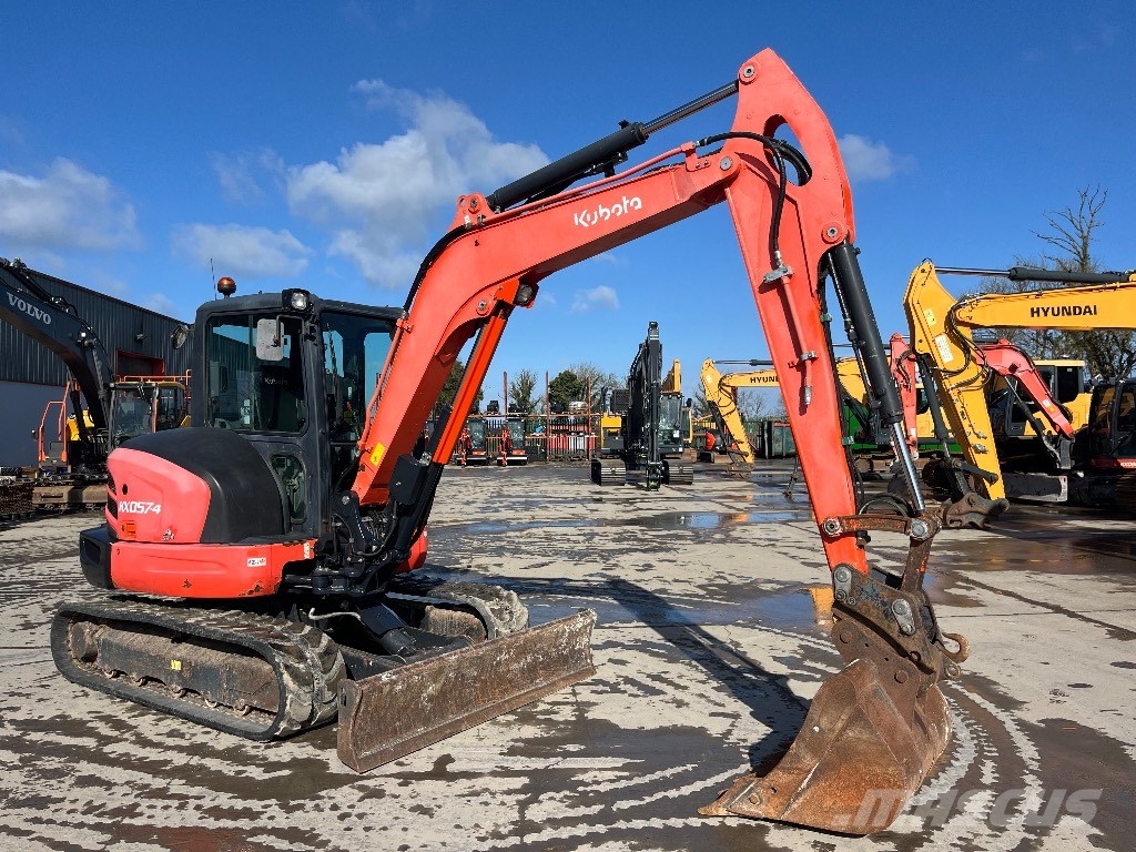 Kubota KX 057-4 حفارات صغيرة أقل من 7 طن (حفارات صغيرة)