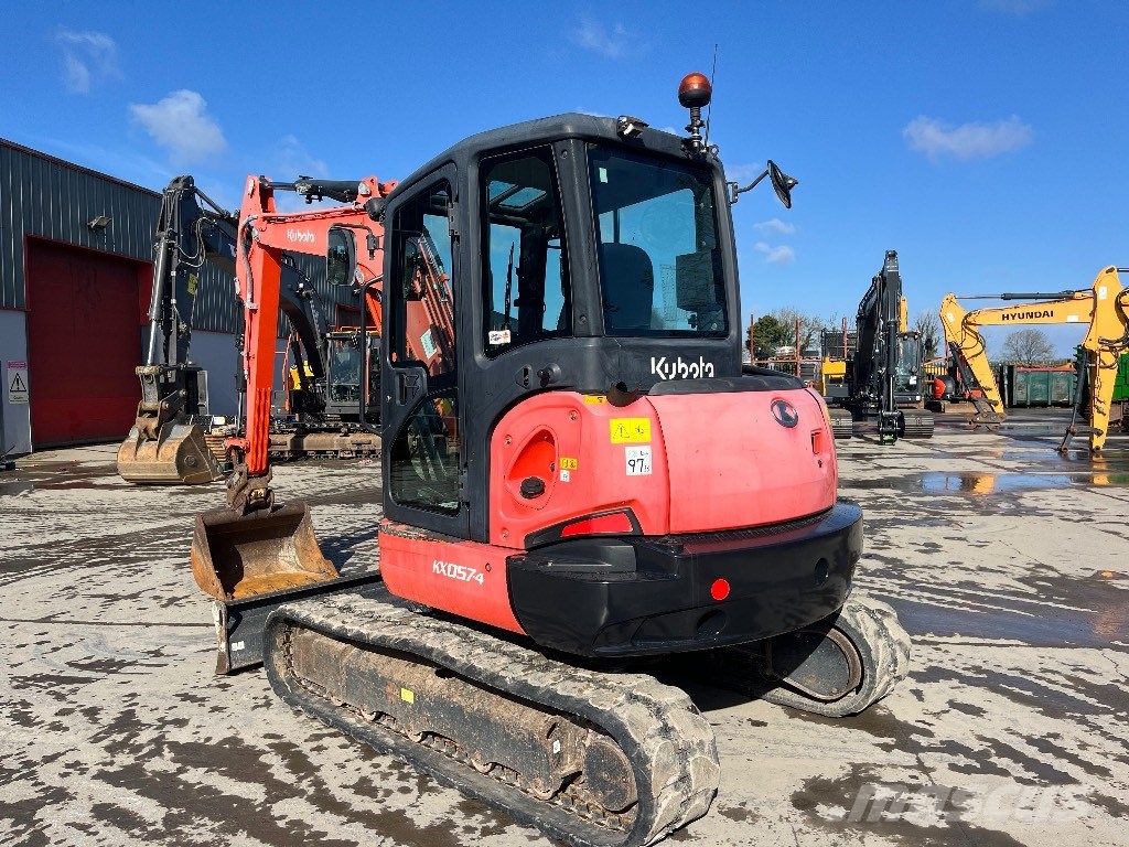 Kubota KX 057-4 حفارات صغيرة أقل من 7 طن (حفارات صغيرة)