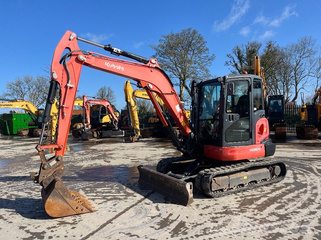 Kubota KX 057-4 حفارات صغيرة أقل من 7 طن (حفارات صغيرة)