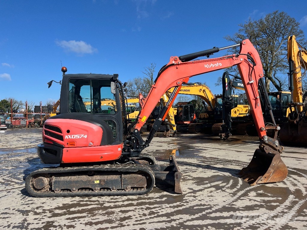 Kubota KX 057-4 حفارات صغيرة أقل من 7 طن (حفارات صغيرة)