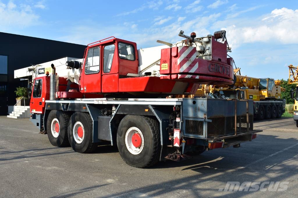 Grove GMK 3050 رافعات صالحة لكل أنواع الطرق