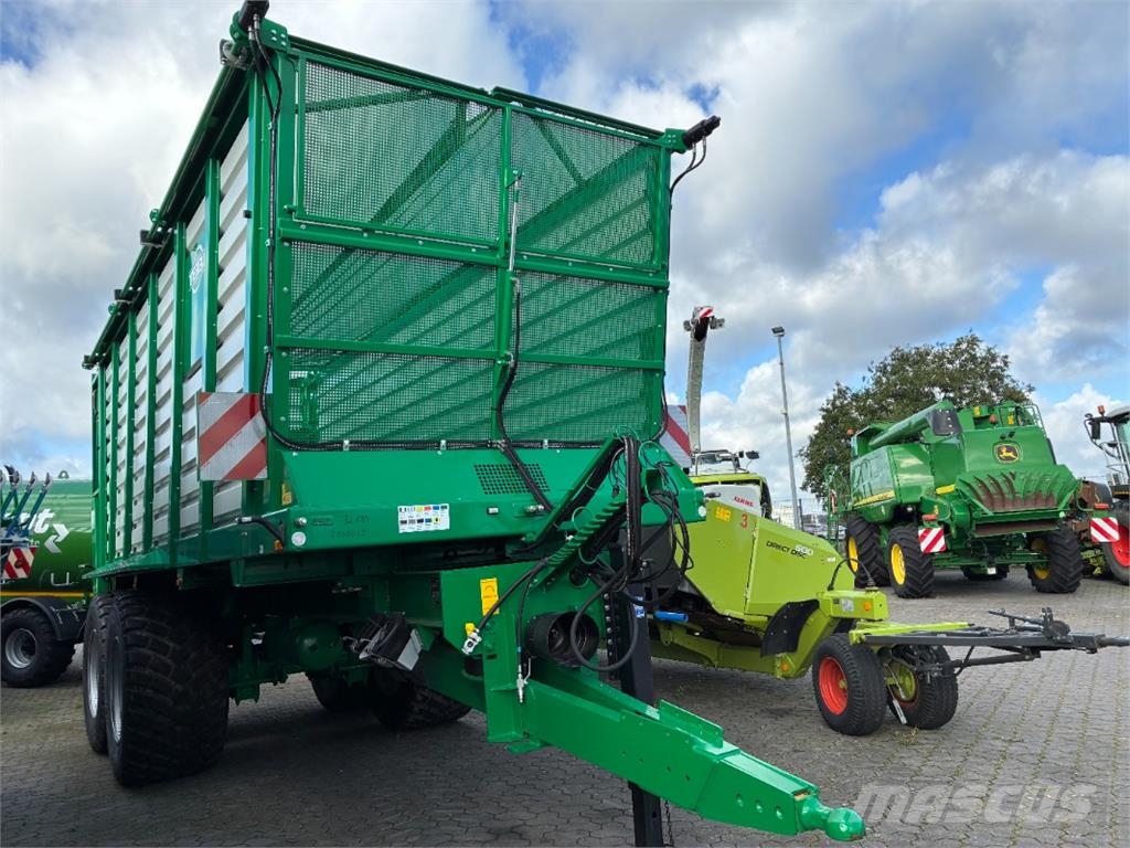 Tebbe ST 450 Tandem Silotrailer Manuseio e colocação de equipamentos