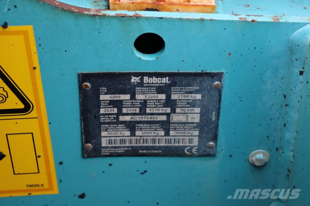 Bobcat T 2250 مناولات متداخلة