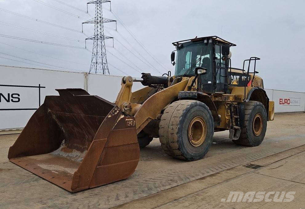 CAT 972 K Naudoti ratiniai krautuvai