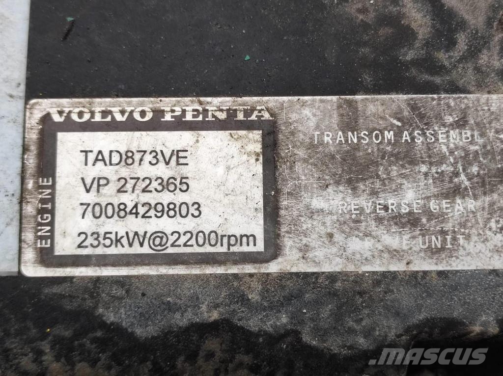 Volvo PENTA TAD872VE / TAD873VE 22625483 INDUSTRIAL ENGI 引擎/發動機