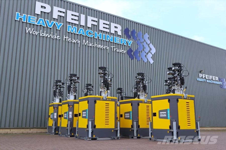 Atlas Copco Hilight B6+ KD Valid inspection, Max Boom Height 8 Torres de iluminación