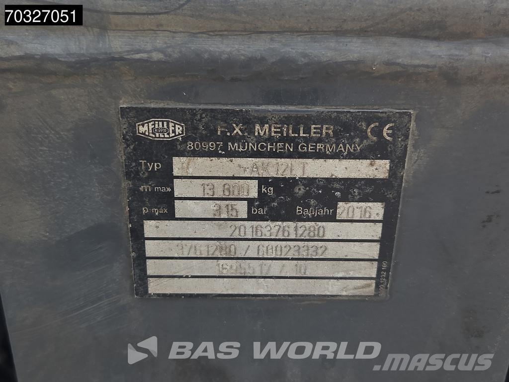 Mercedes-Benz Arocs 1845 4X2 Full Steel Meiller Skip Loader Big- Komunalni tovornjaki