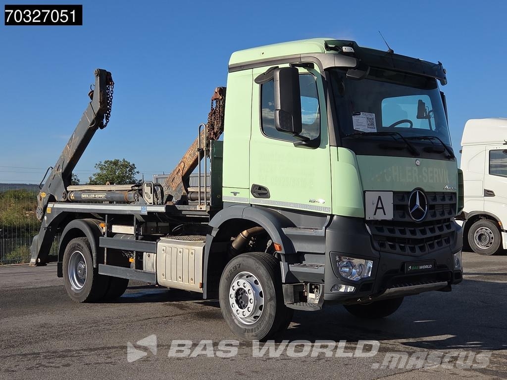 Mercedes-Benz Arocs 1845 4X2 Full Steel Meiller Skip Loader Big- Komunalni tovornjaki