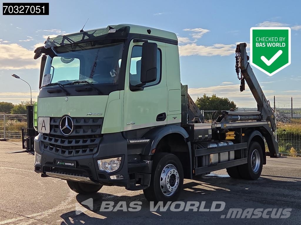 Mercedes-Benz Arocs 1845 4X2 Full Steel Meiller Skip Loader Big- Komunalni tovornjaki