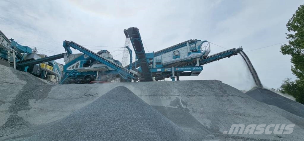 Constmach 250-300 TPH Mobile Cone Crusher Plant (JAW & VSI) Concasoare mobile