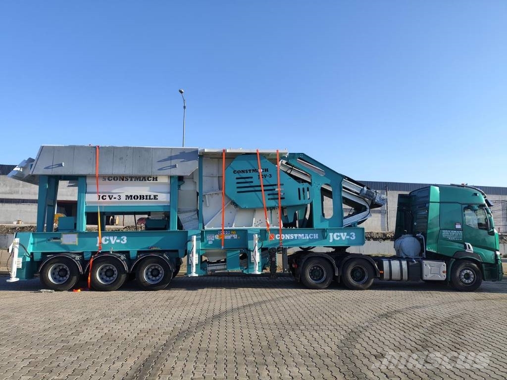 Constmach 250-300 TPH Mobile Cone Crusher Plant (JAW & VSI) Concasoare mobile