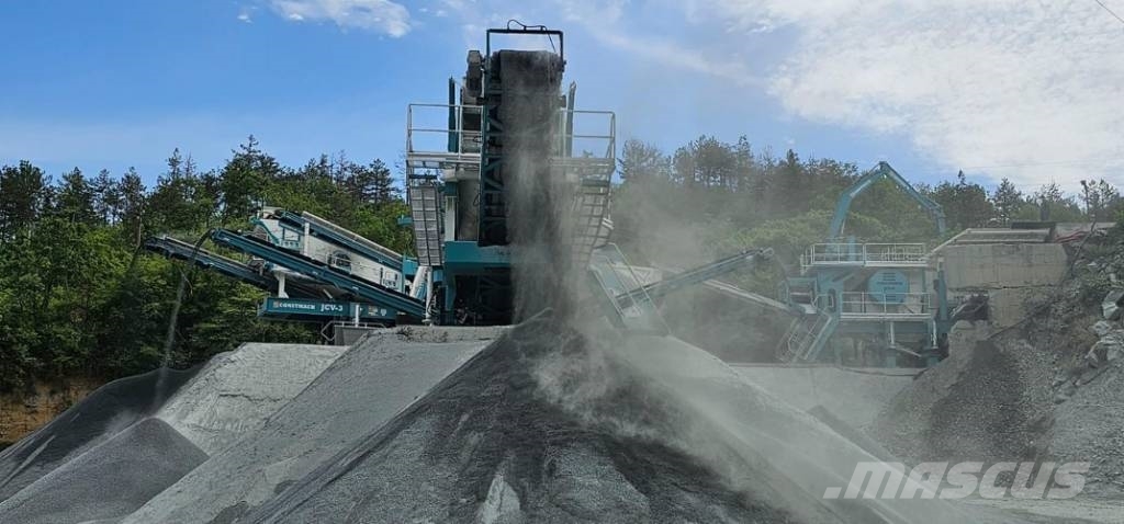 Constmach 250-300 TPH Mobile Cone Crusher Plant (JAW & VSI) Concasoare mobile