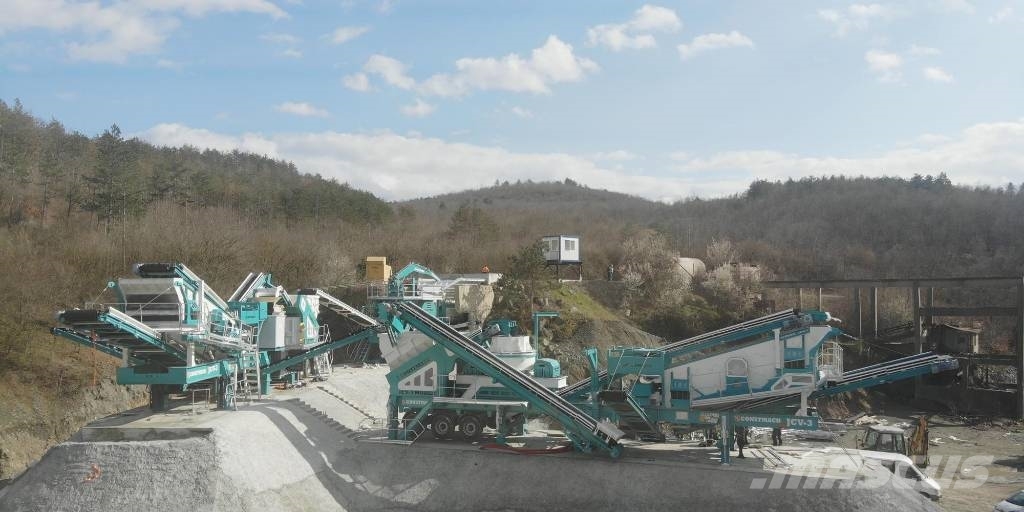 Constmach 250-300 TPH Mobile Cone Crusher Plant (JAW & VSI) Concasoare mobile