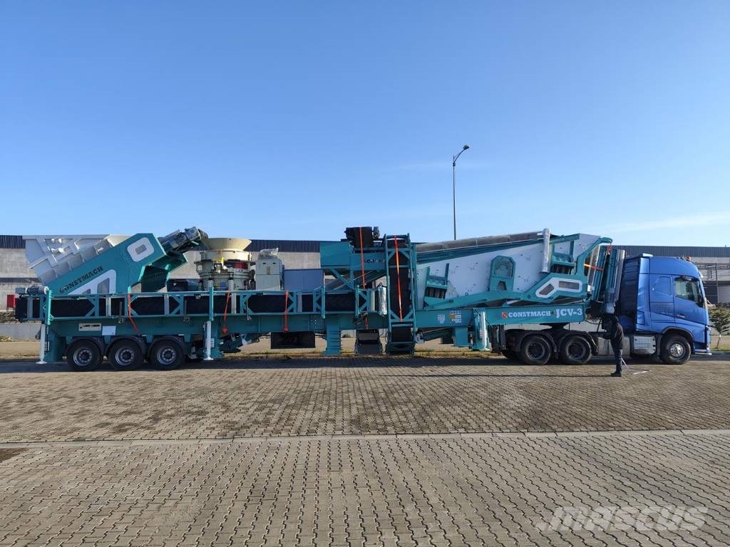 Constmach 250-300 TPH Mobile Cone Crusher Plant (JAW & VSI) Concasoare mobile