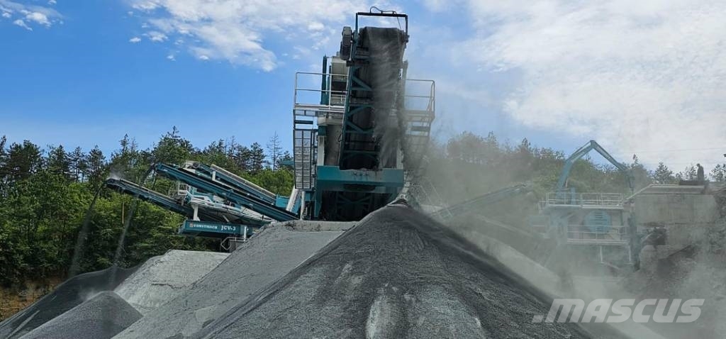 Constmach 250-300 TPH Mobile Cone Crusher Plant (JAW & VSI) Concasoare mobile