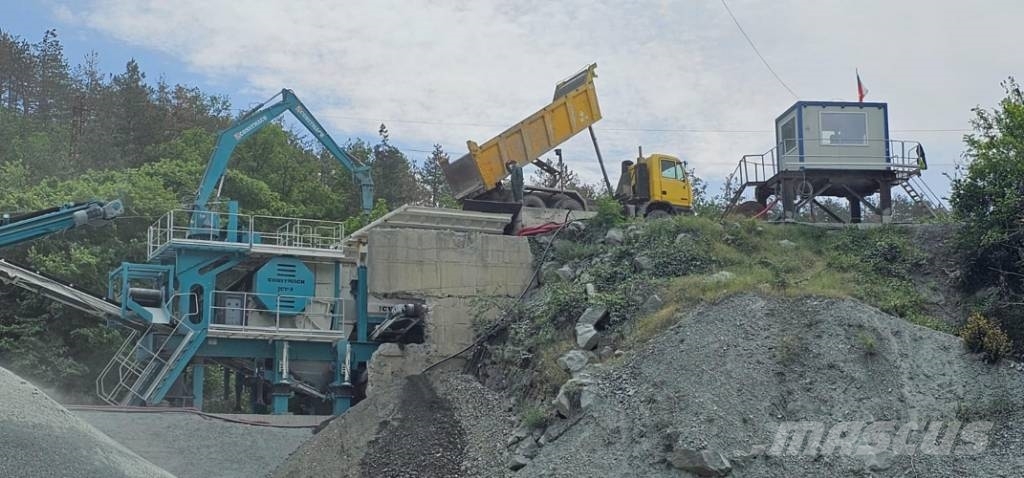 Constmach 250-300 TPH Mobile Cone Crusher Plant (JAW & VSI) Concasoare mobile