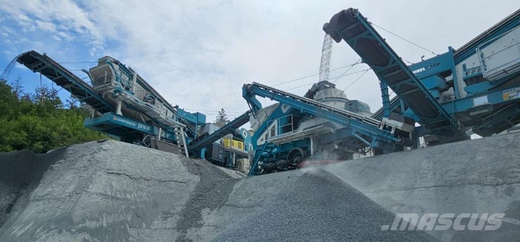 Constmach 250-300 TPH Mobile Cone Crusher Plant (JAW & VSI) Concasoare mobile