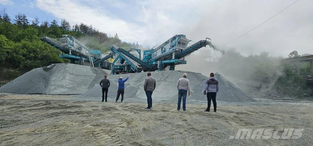 Constmach 250-300 TPH Mobile Cone Crusher Plant (JAW & VSI) Concasoare mobile