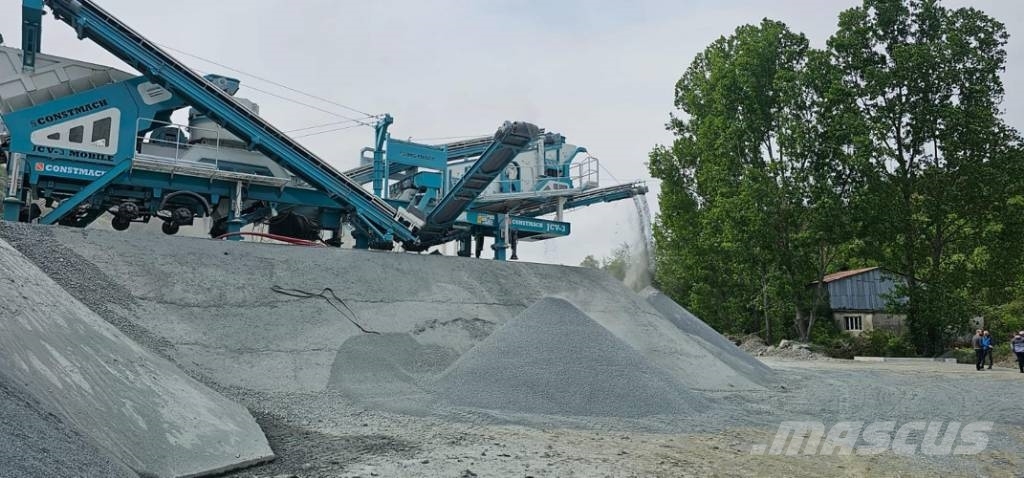 Constmach 250-300 TPH Mobile Cone Crusher Plant (JAW & VSI) Concasoare mobile