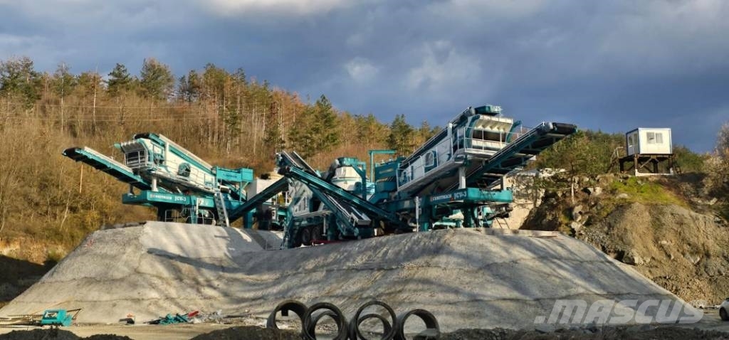 Constmach 250-300 TPH Mobile Cone Crusher Plant (JAW & VSI) Concasoare mobile