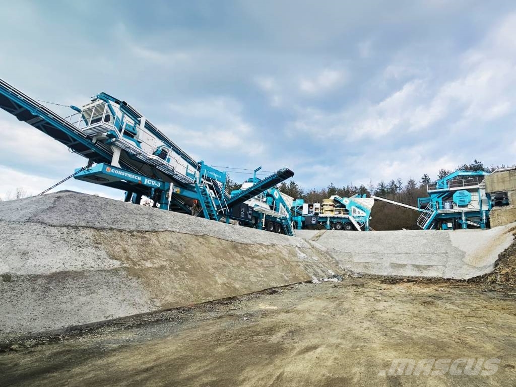 Constmach 250-300 TPH Mobile Cone Crusher Plant (JAW & VSI) Concasoare mobile
