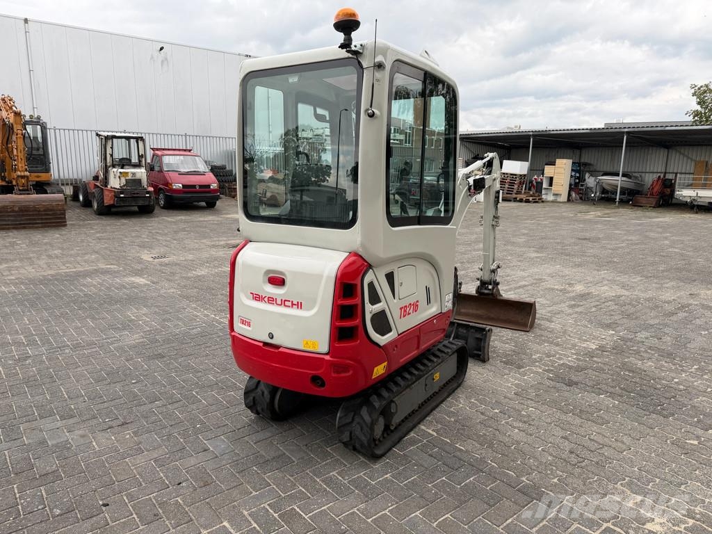 Takeuchi TB 216 Minigraver Lease mogelijk! Mini bagri <7t