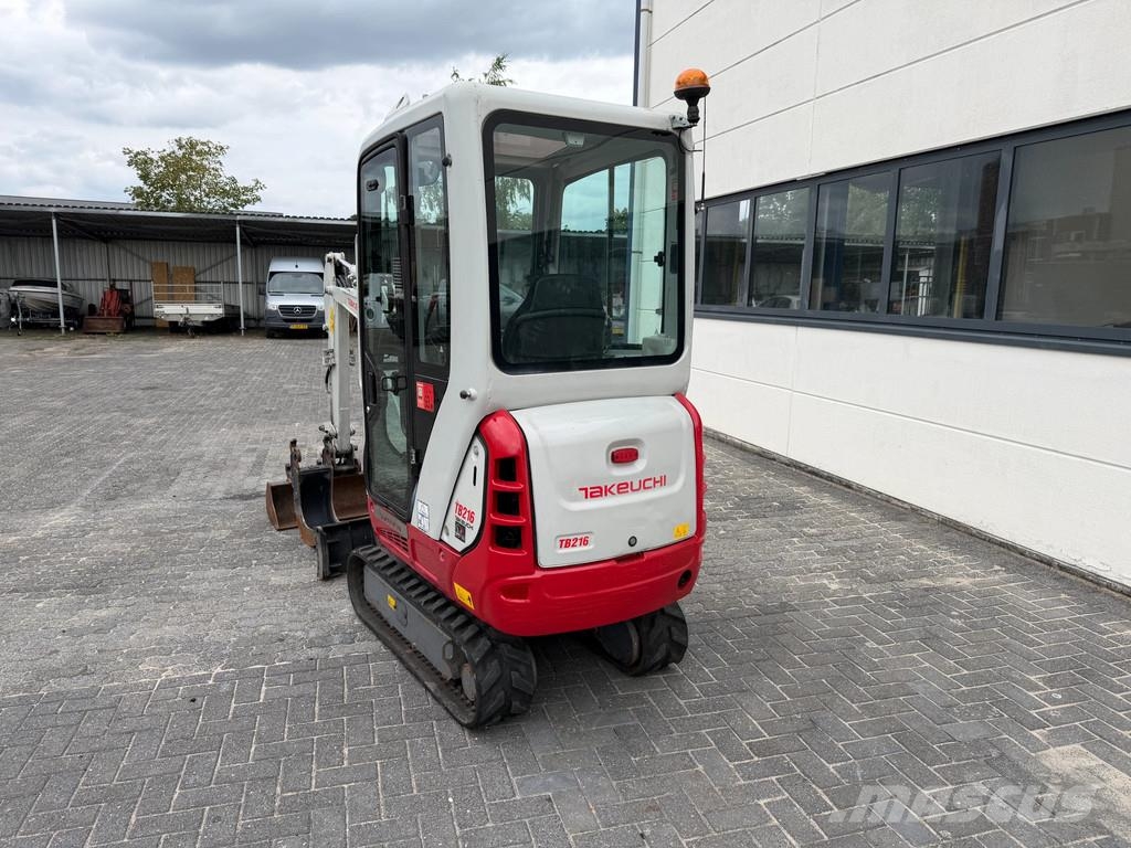 Takeuchi TB 216 Minigraver Lease mogelijk! Mini bagri <7t