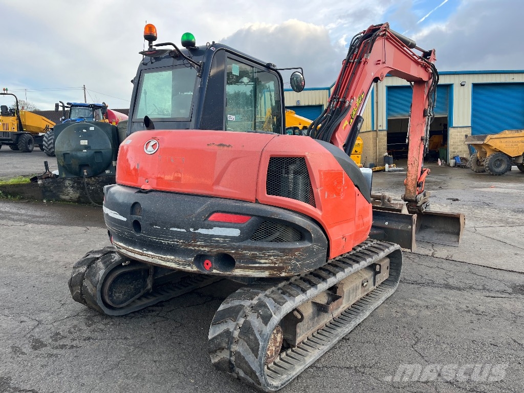 Kubota KX080 Mini excavators 7t - 12t