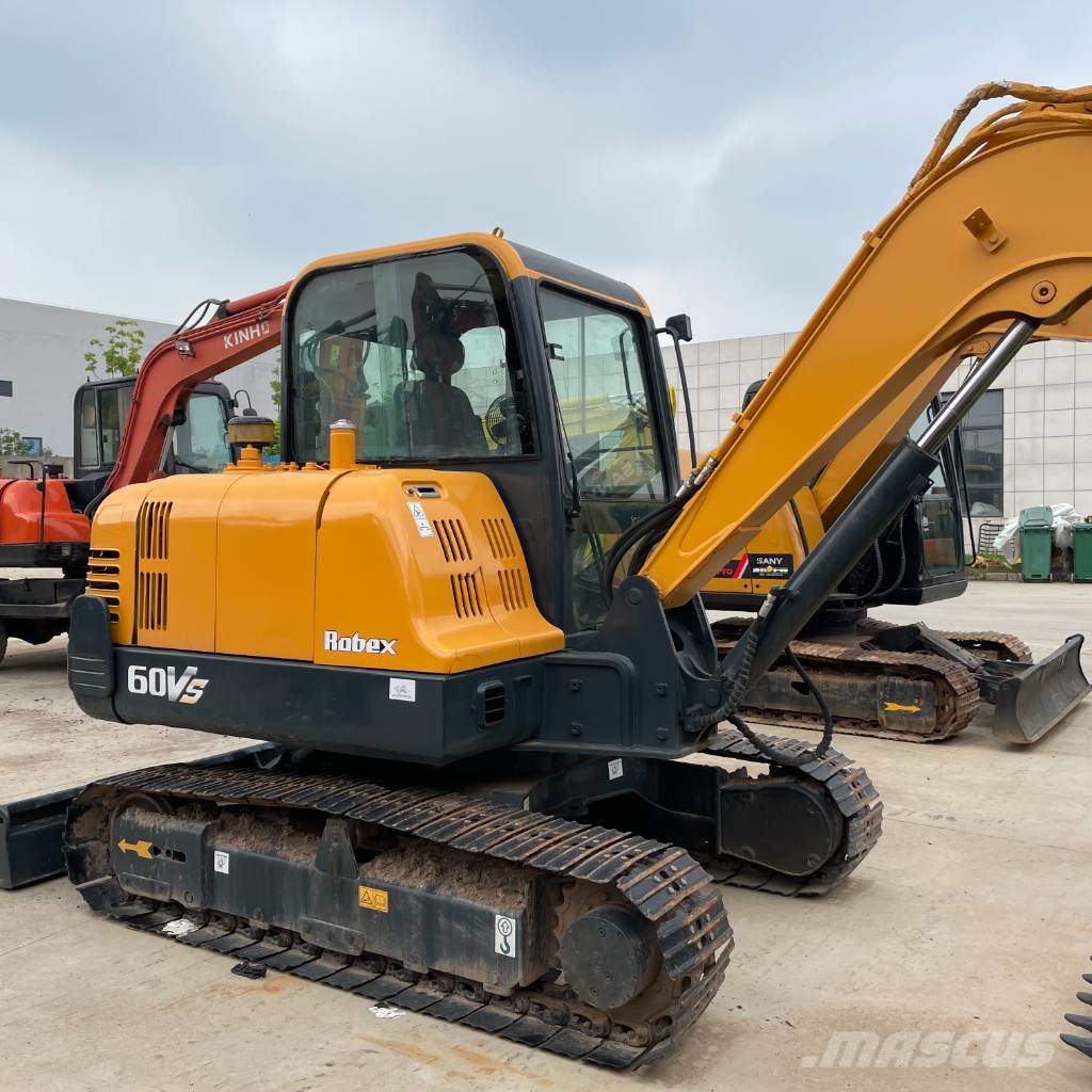 Hyundai R60 Mini bagri <7t