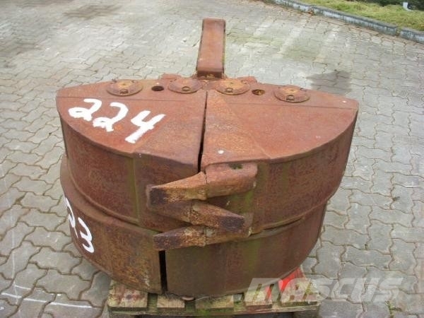 O&K (224) 0.30 m Greiferschalen / 2-tine-grab Grapples