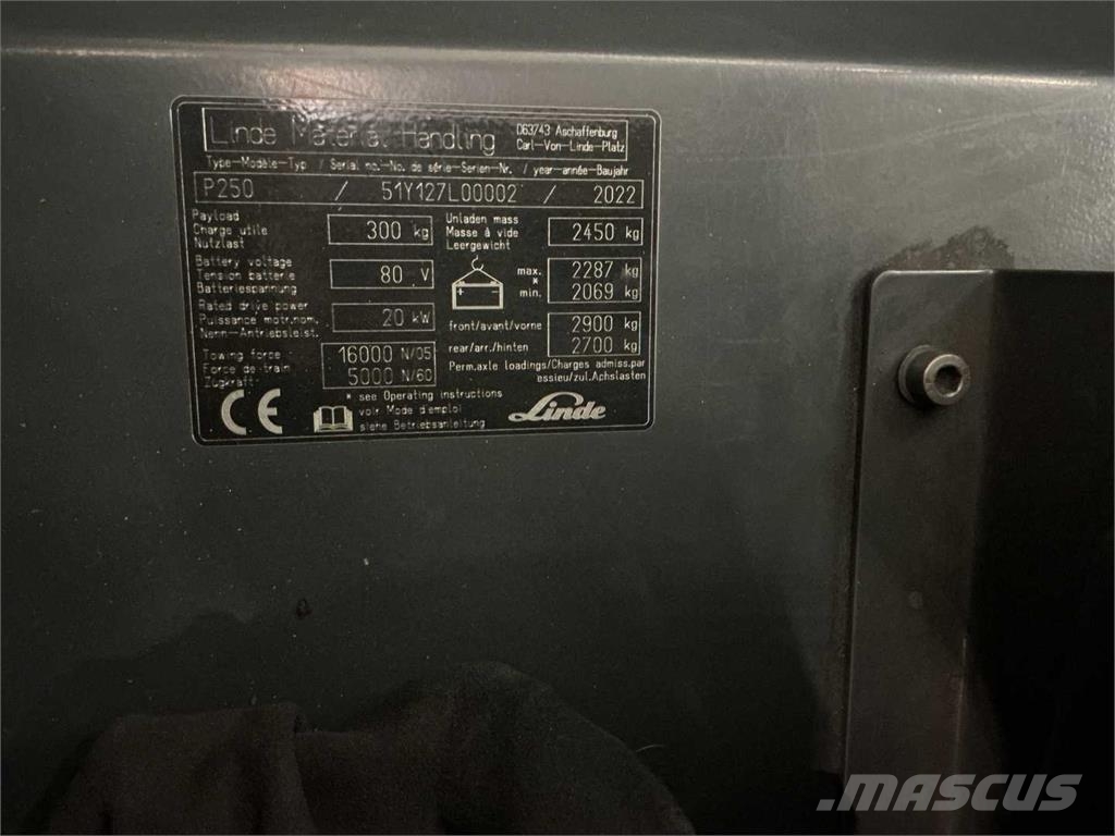 Linde P250 Electro trekker