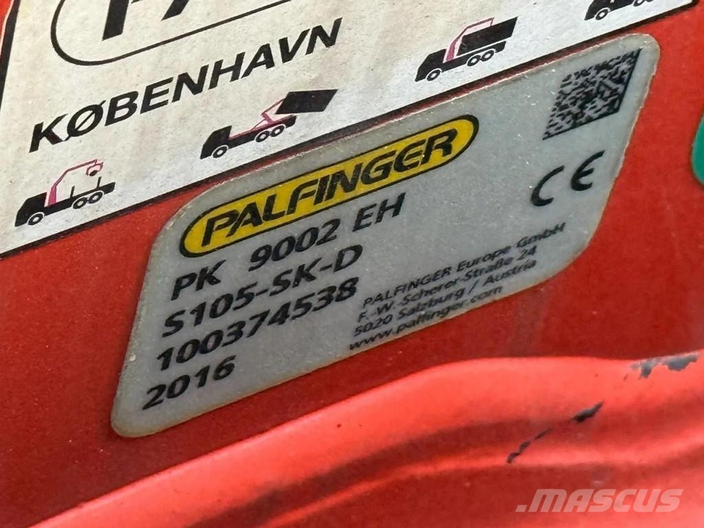 Scania G370 4X4 EURO 6 - PALFINGER PK9002 EH + REMOTE CON 덤프 트럭
