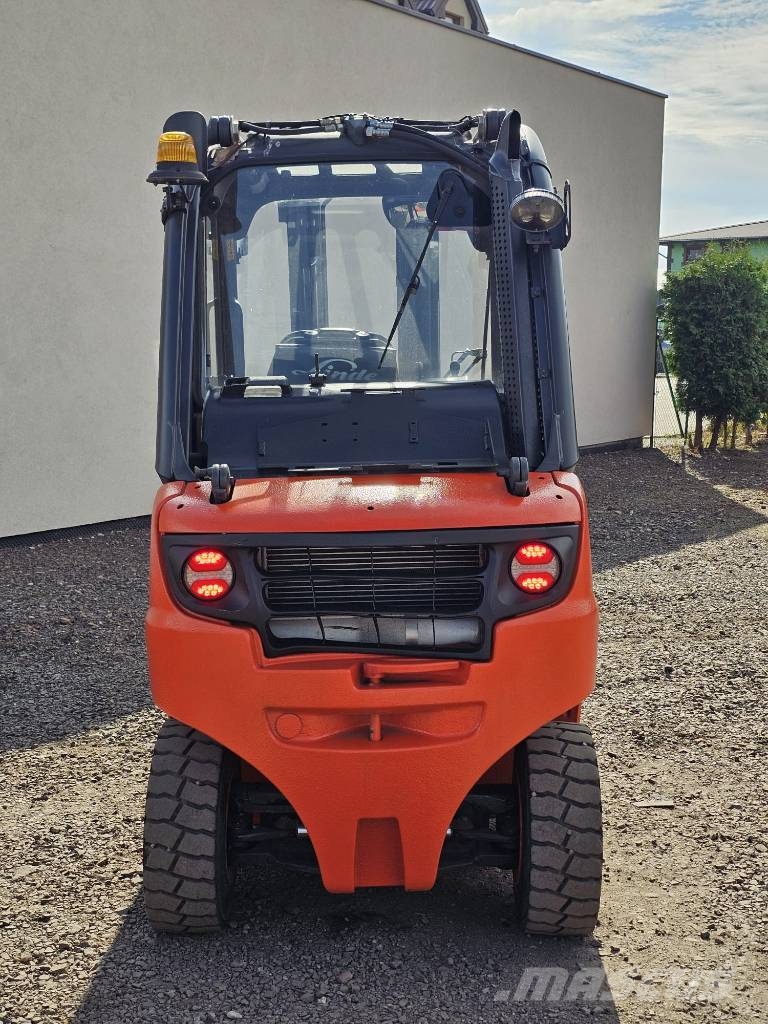 Linde H25T-02 Triplex Gāzes autoiekrāvēji (LPG)