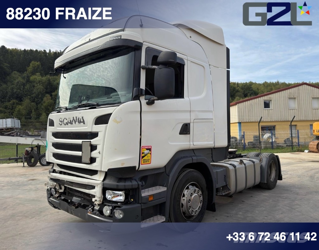 Scania R 410 *ACCIDENTE*DAMAGED*UNFALL* 트랙터 유닛