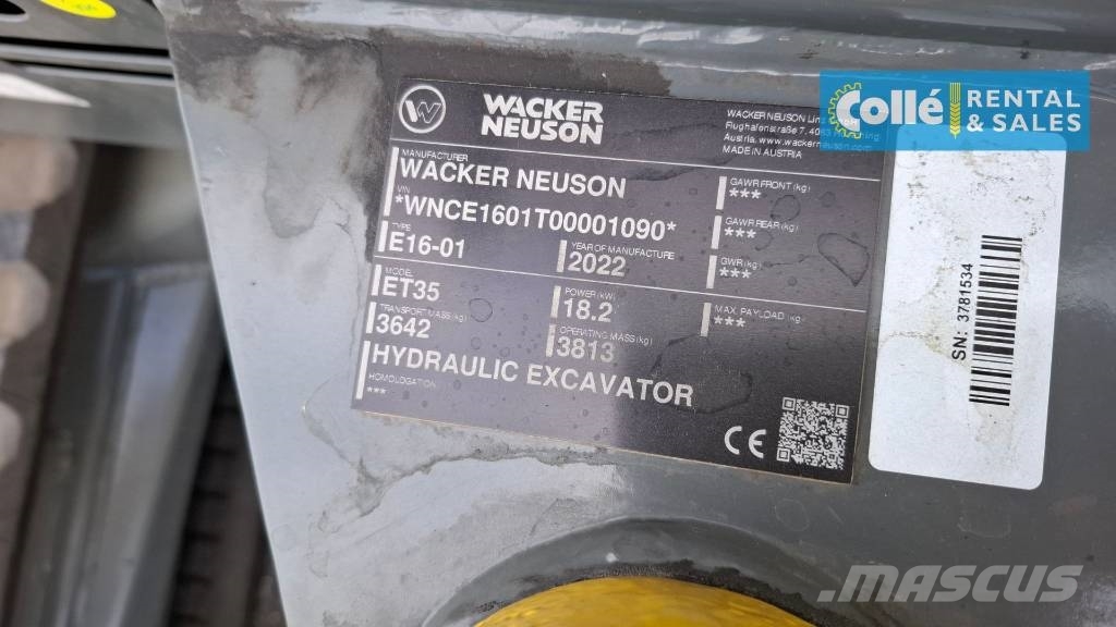 Wacker Neuson ET 35 A4.0 | 2022 Mini excavators < 7t (Mini diggers)