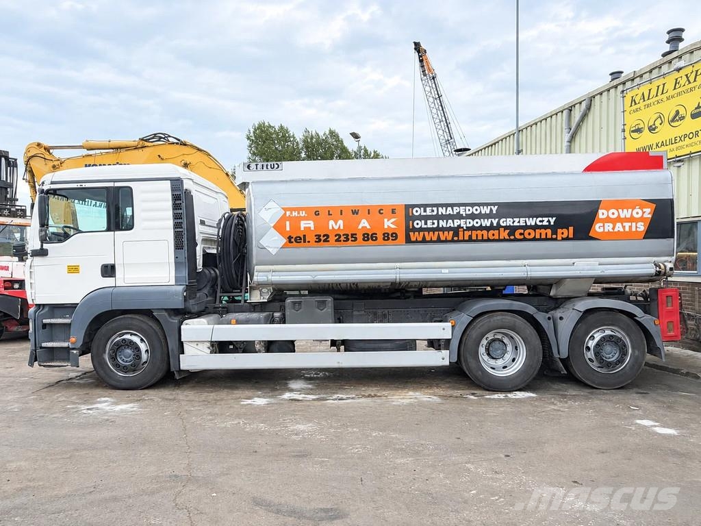 MAN TGA 26.350 Fuel Tank Truck 6x2 20.060 Liters 3 Com Tankwagen