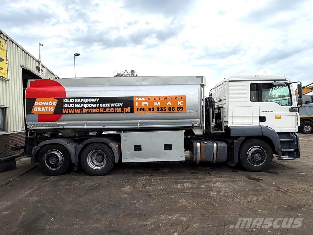 MAN TGA 26.350 Fuel Tank Truck 6x2 20.060 Liters 3 Com Tankwagen