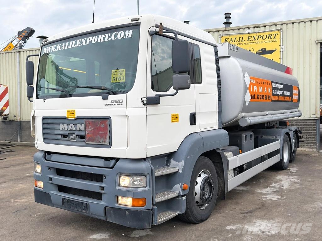 MAN TGA 26.350 Fuel Tank Truck 6x2 20.060 Liters 3 Com Tankwagen